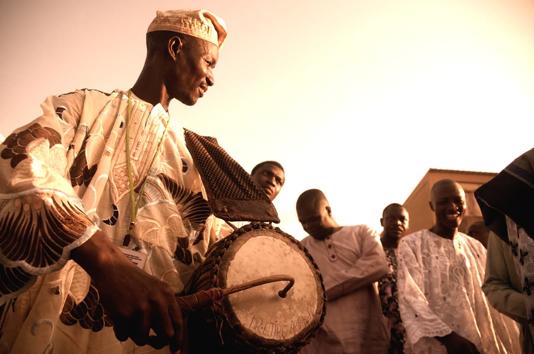Yoruba-talking-drum