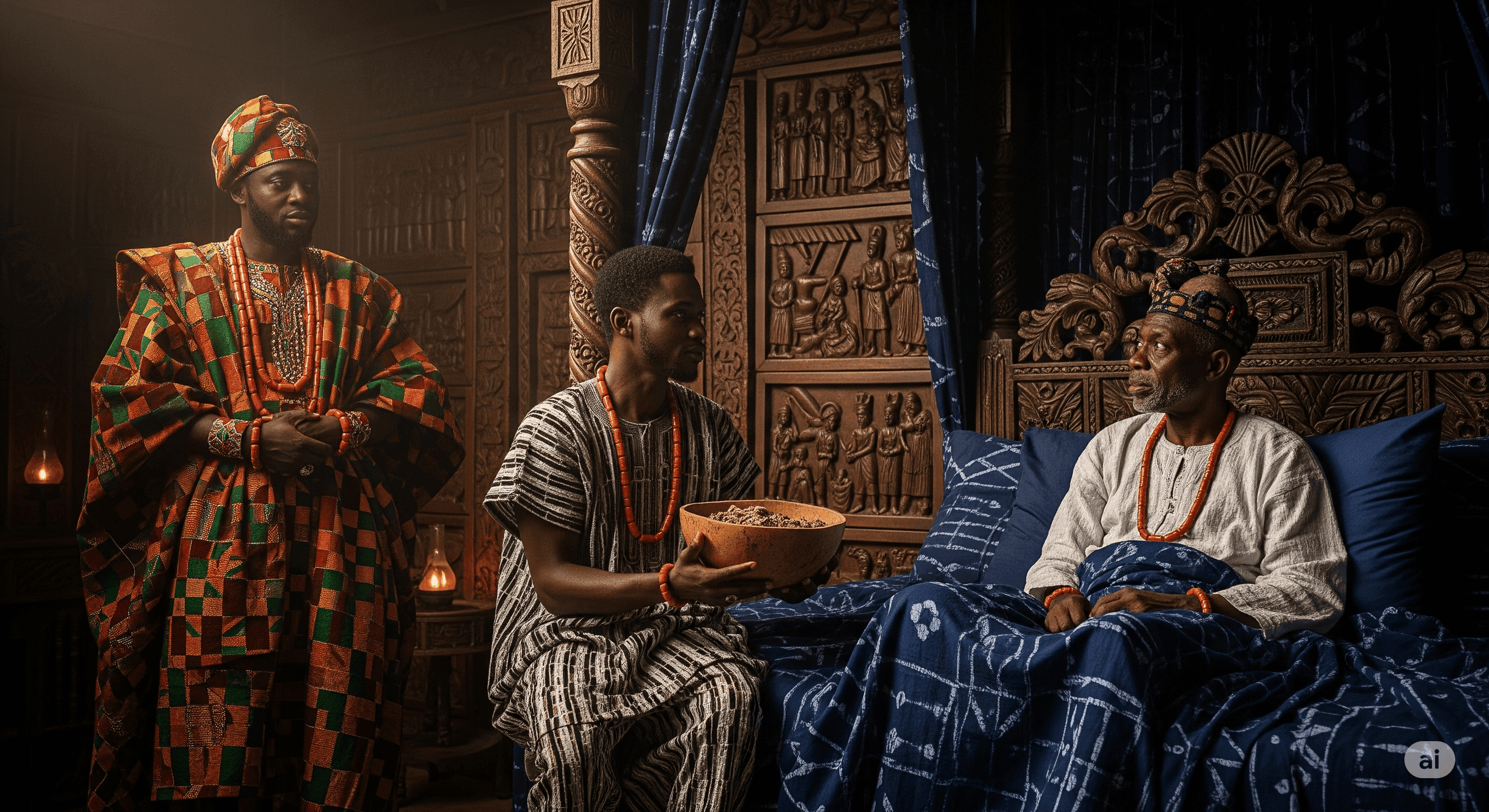 The Tale of Orúkọ and Ìwà ("The Name and Character" — a story about identity and inner worth)