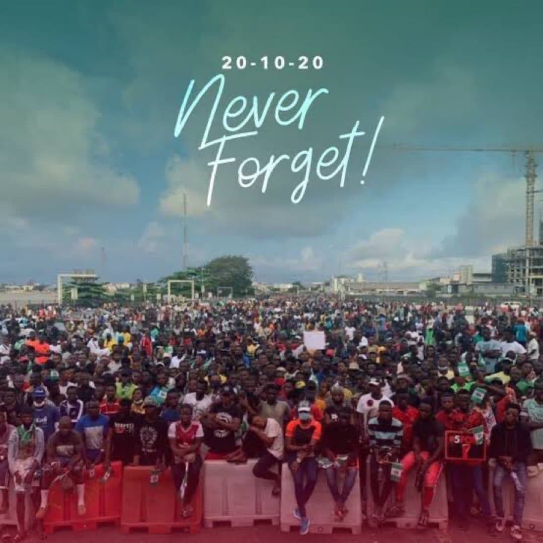 EndSARS Memorial: We Remember 20/10/20