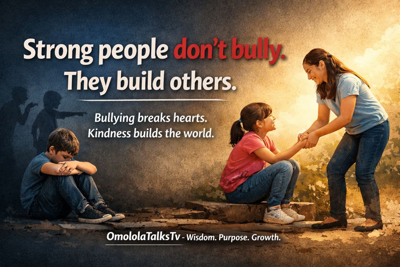 Bullying Is Not a Joke: Why Nigeria Must Take a Strong Stand Against Bullying in Schools