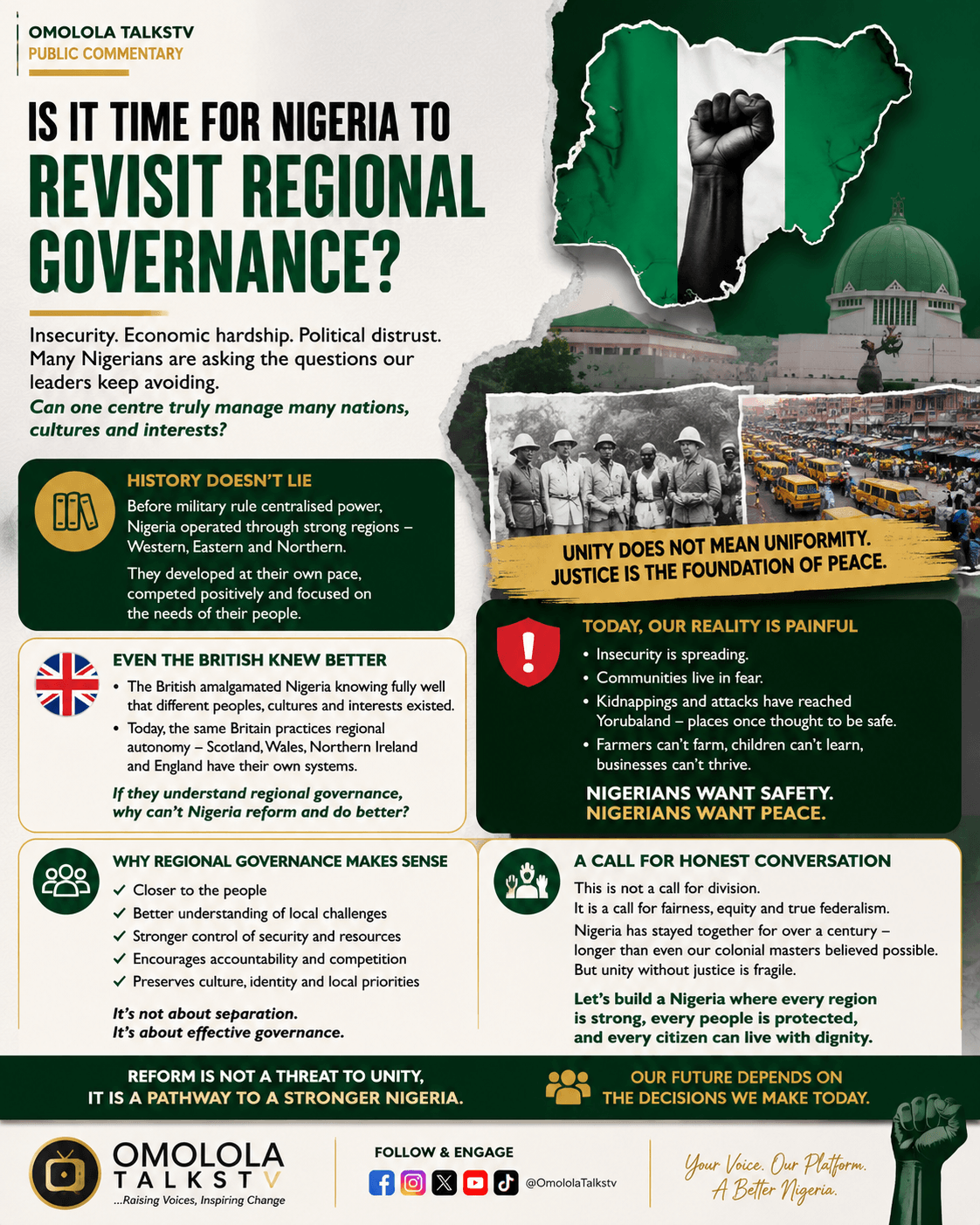 Is It Time for Nigeria to Revisit Regional Governance?