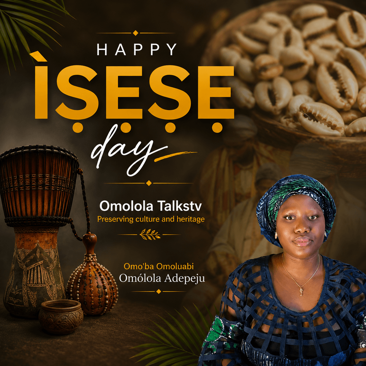 ÌṢẸ̀ṢE DAY — A DAY TO REMEMBER WHO WE ARE